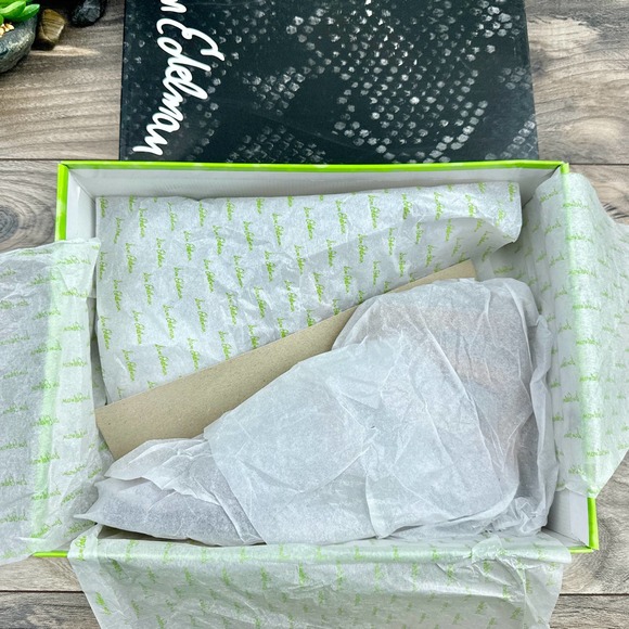 NIB Sam Edelman 8.5M Camel Genevive Leather Studded Strappy Gladiator Sandals - Picture 12 of 12